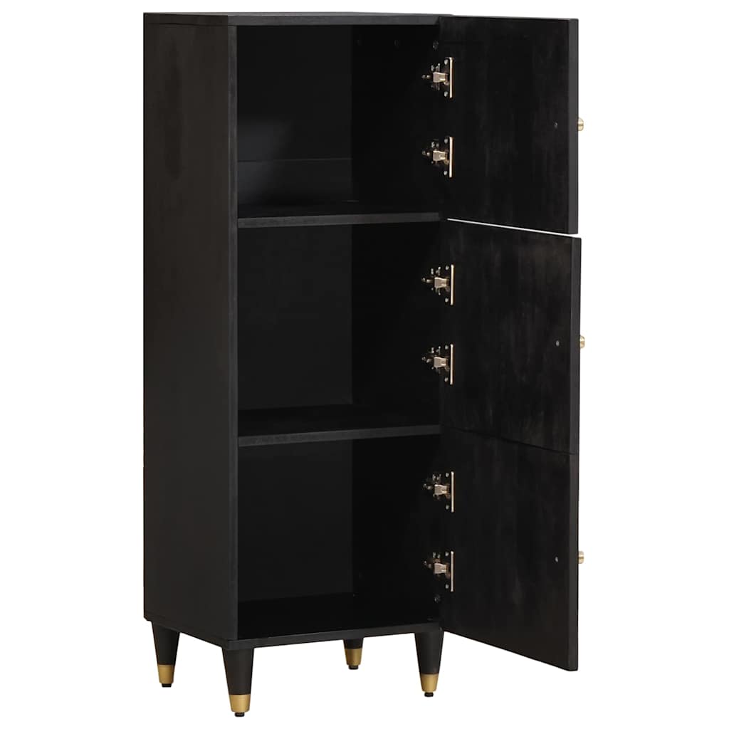 Aparador alto - Mueble de almacenamiento 40 Negro
