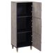 Aparador alto - Mueble de almacenamiento 40 Aparador alto - Mueble de almacenamiento 40 Gris