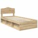 Estructura de cama simple para adultos 78x196 Estructura de cama simple para adultos 78x196 Madera