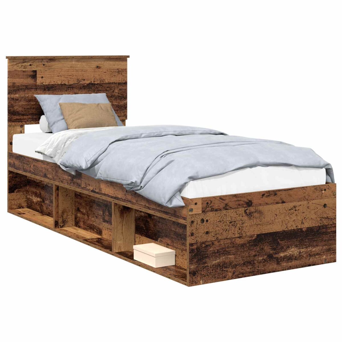 Estructura de cama simple para adultos 78x200 Madera