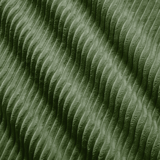 Sofá modular de 3 lugares com 3 pufes - sem montagem, adequado para animais de estimação, braços ultra-rebatíveis - Verde
