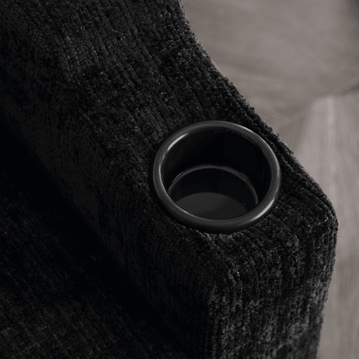 Sofá elegante de 4 lugares - Com apoio para os pés, arrumação, apoios de braços confortáveis, porta-copos, bolsos laterais e pés de plástico robustos - Preto