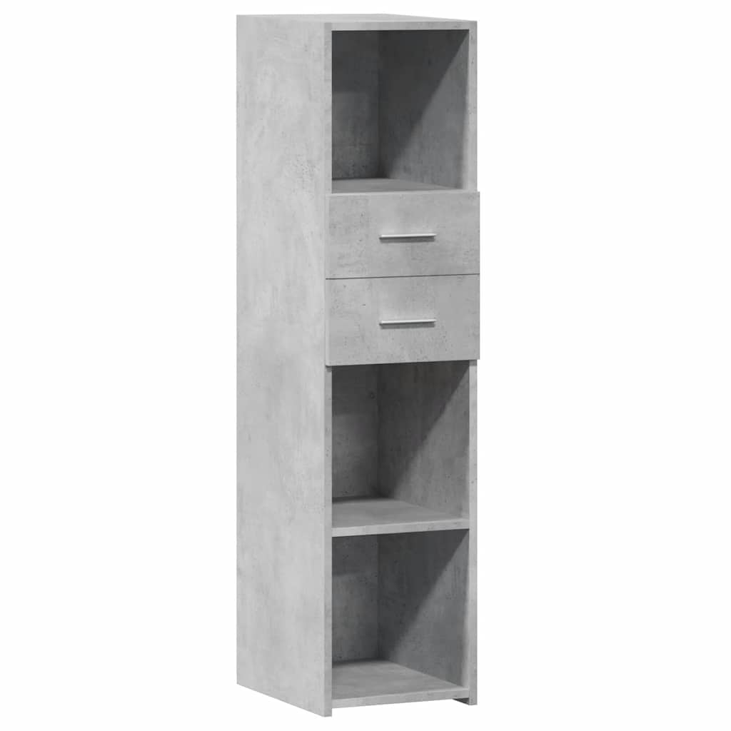 Aparador alto - Mueble de almacenamiento 30 Gris