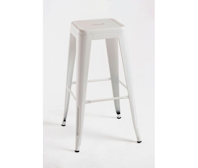 Pack 4 taburetes torix altos - blanco