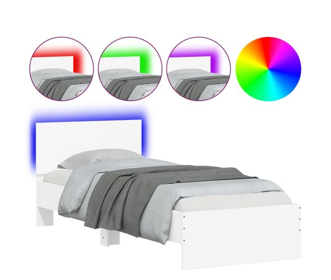 Estructura de cama individual para adultos 95x203