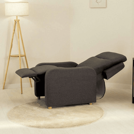 Poltrona Reclinável One Fabric Nalui relax reclinável (77x87x98 cm) Gris Antracita Poltrona Reclinável One Fabric Nalui relax reclinável (77x87x98 cm) Gris Antracita