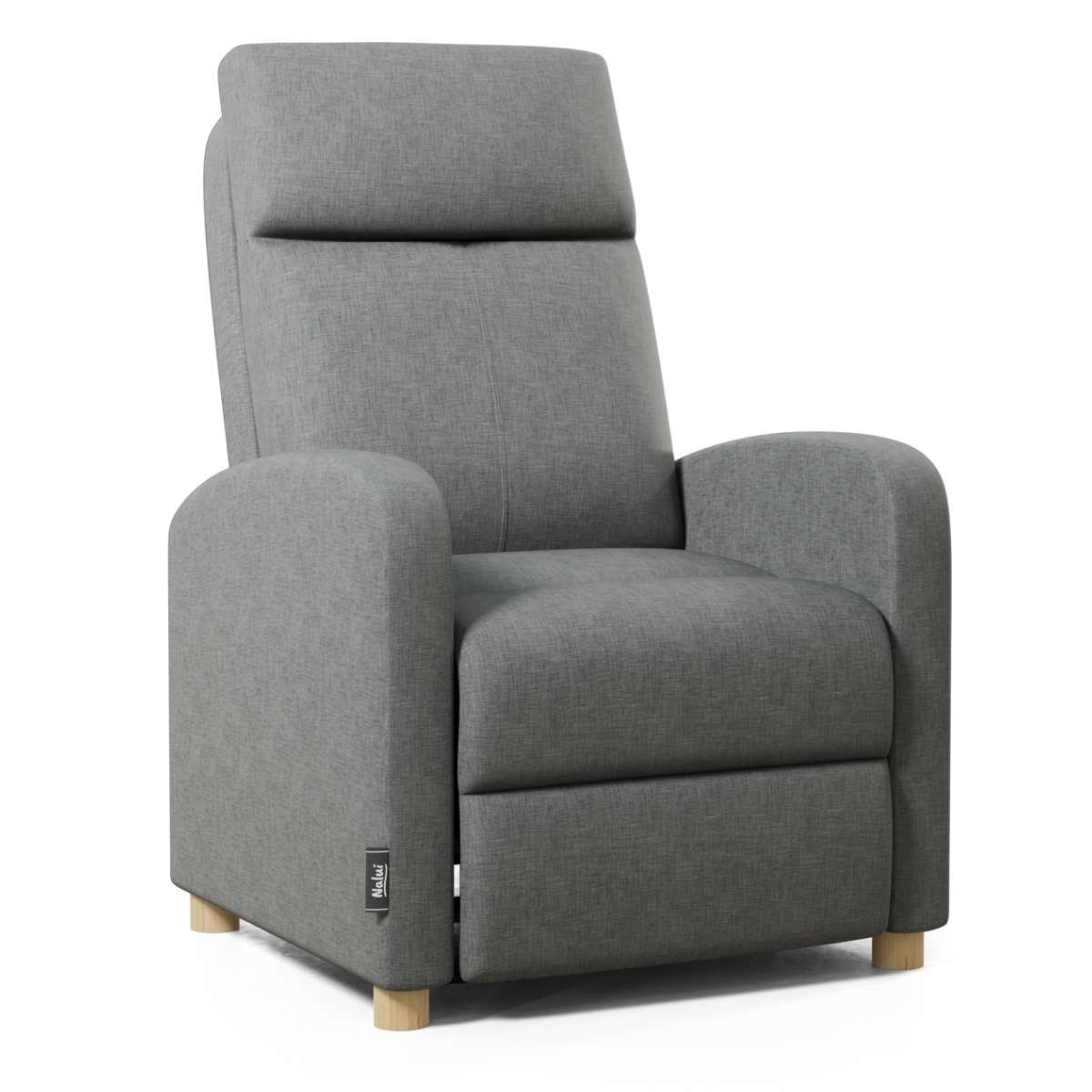 Sillón relax verona nalui gris marengo tela