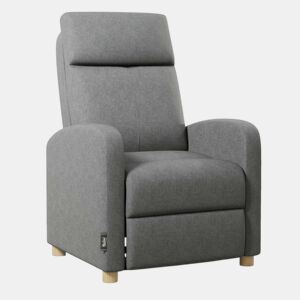 Poltrona Reclinável Verona Nalui relax reclinável em tela (63x96,5x79 cm) Gris Marengo
