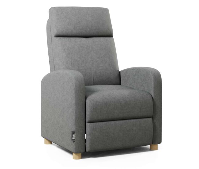 Sillón relax verona nalui gris marengo tela
