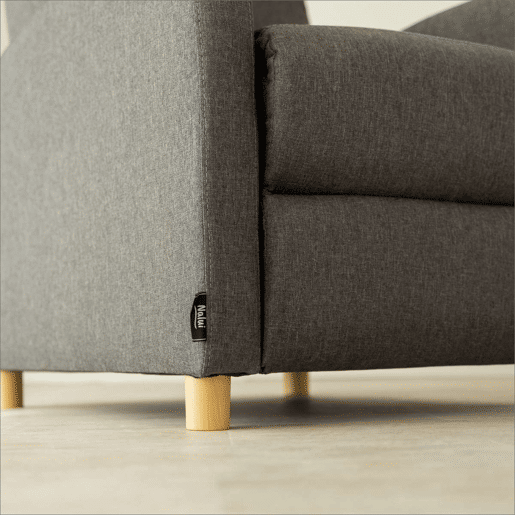 Poltrona Reclinável Verona Nalui relax reclinável em tela (63x96,5x79 cm) Gris Marengo Poltrona Reclinável Verona Nalui relax reclinável em tela (63x96,5x79 cm) Gris Marengo