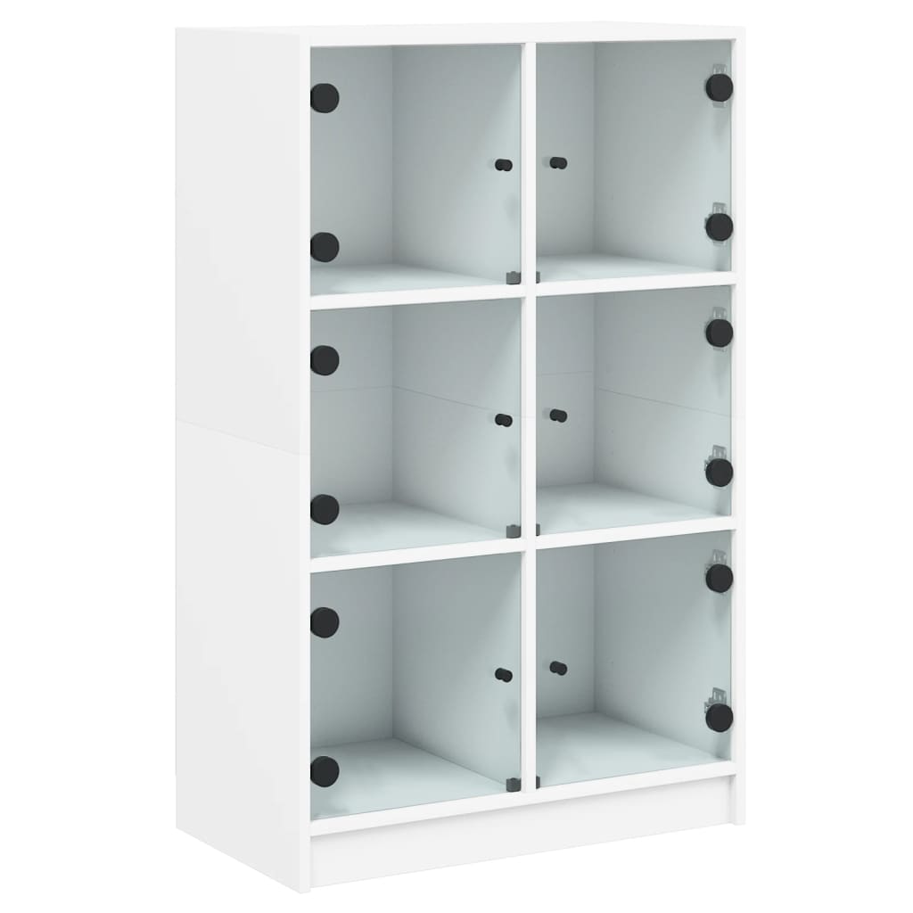 Aparador alto - Mueble de almacenamiento 68 Blanco