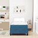 Estructura de cama individual para adultos 90x193 Estructura de cama individual para adultos 90x193 Azul Oscuro