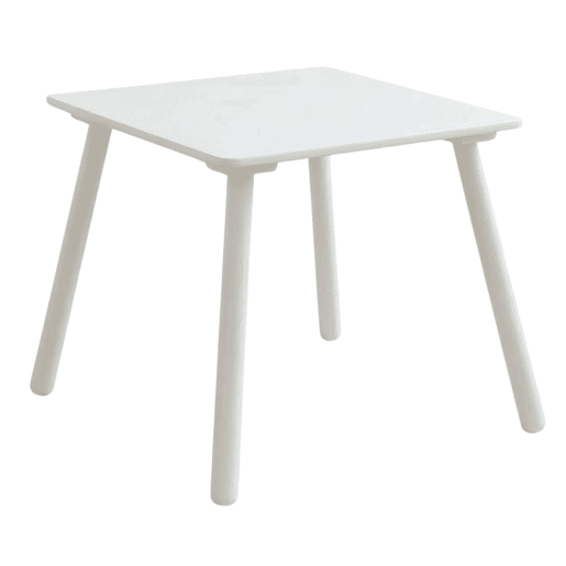 Mesa infantil com 2 cadeiras origami, escrivaninha infantil, brinquedoteca para quarto de bebê, branco fosco