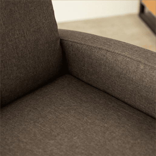 Poltrona Reclinável Verona Nalui relax reclinável em tela (63x96,5x79 cm) Marron