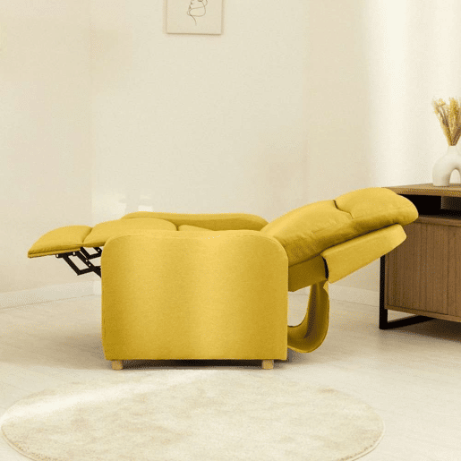 Poltrona Reclinável One Fabric Nalui relax reclinável (77x87x98 cm) Amarillo