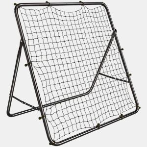 SPORTNOW Baliza Dobrável Rede de Treino de Futebol com Ângulo Ajustável em 5 Níveis com Estrutura de Aço Fácil de Montar Ideal para Treino de Futebol 120x73x112 cm Preto