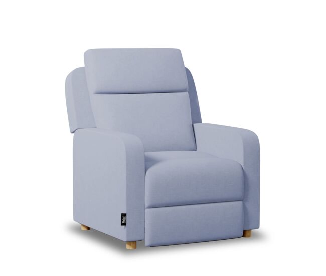 Sillón relax one fabric nalui azul reclinable