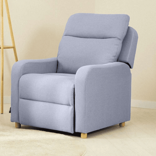 Poltrona Reclinável One Fabric Nalui relax reclinável (77x87x98 cm) Azul