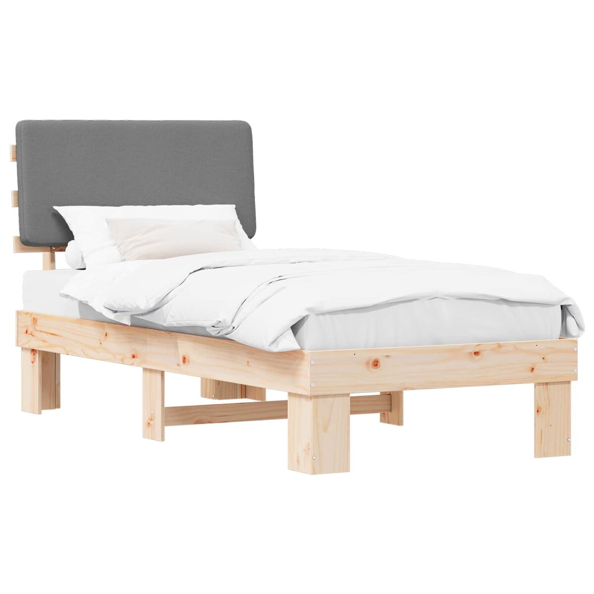 Estructura de cama individual para adultos 103x211