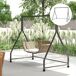 Estructura de Columpio Acero Outsunny Estructura de Columpio Acero Outsunny Negro