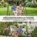 Estructura de Columpio Acero Outsunny Estructura de Columpio Acero Outsunny Negro