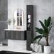 Columna de Baño kleankin, hogar - baño Columna de Baño kleankin, hogar - baño Negro