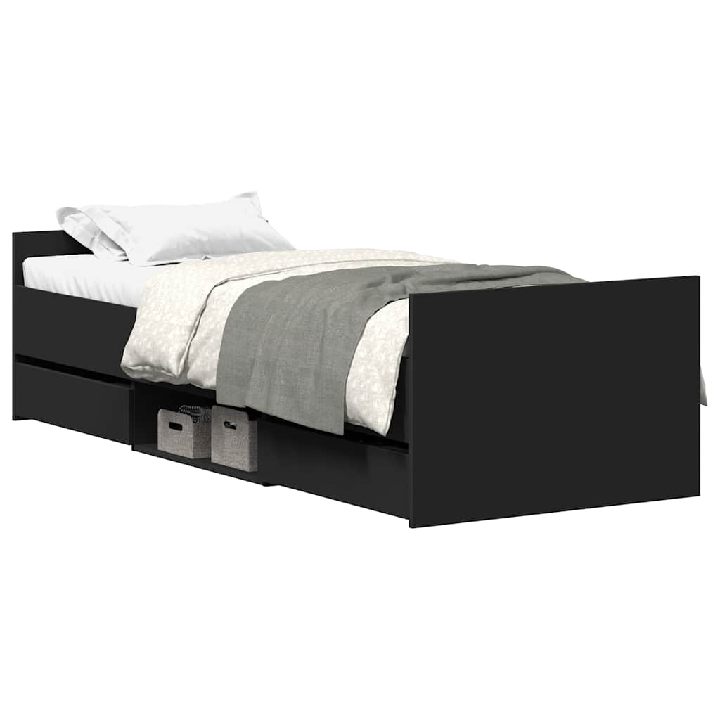 Estructura de cama individual para adultos 93x193