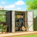 Caseta de Jardín Acero Galvanizado Outsunny 163 Caseta de Jardín Acero Galvanizado Outsunny 163 Gris