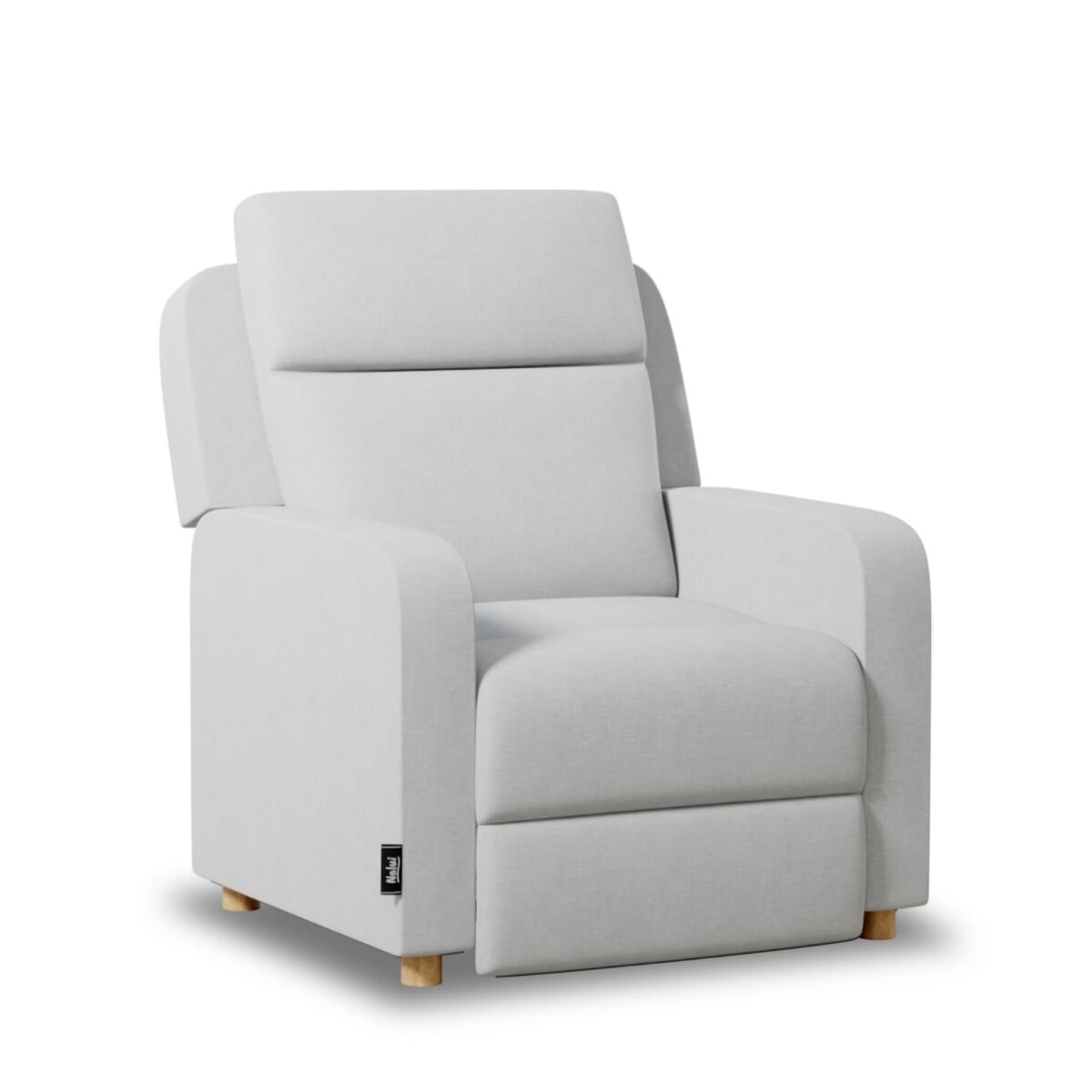Sillón relax one fabric nalui gris reclinable