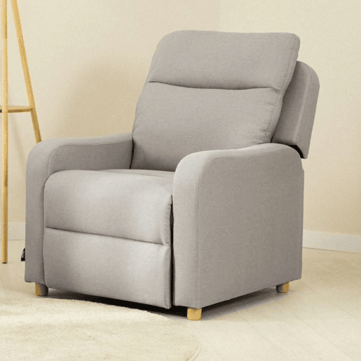 Poltrona Reclinável One Fabric Nalui relax reclinável (77x87x98 cm) Gris