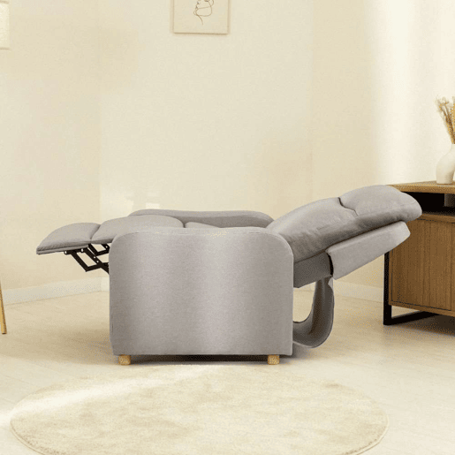 Poltrona Reclinável One Fabric Nalui relax reclinável (77x87x98 cm) Gris