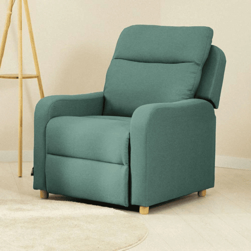 Poltrona Reclinável One Fabric Nalui relax reclinável (77x87x98 cm) Verde