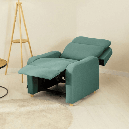 Poltrona Reclinável One Fabric Nalui relax reclinável (77x87x98 cm) Verde