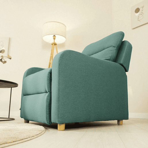 Poltrona Reclinável One Fabric Nalui relax reclinável (77x87x98 cm) Verde
