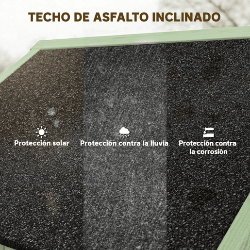 Outsunny Armário de Jardim de Madeira 77x54,2x179 cm 0,3 m² com 3 Prateleiras e 2 Portas com Fechadura para Jardim ou Terraço Verde