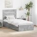 Estructura de cama individual para adultos 93x190 Estructura de cama individual para adultos 93x190 Gris