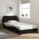Estructura de cama individual para adultos 105x218 Estructura de cama individual para adultos 105x218 Azul