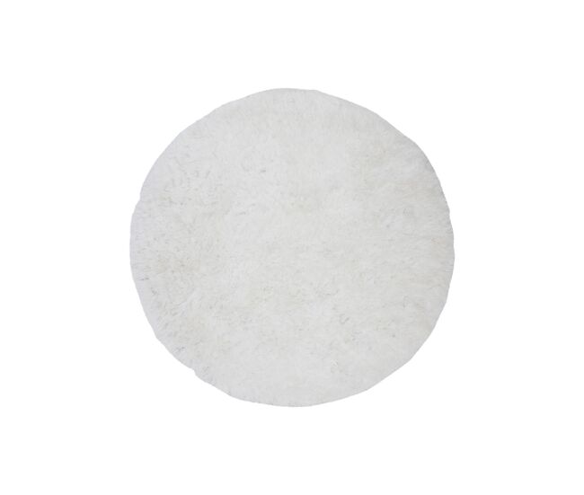 Alfombra de salón grace 200x200x4 blanco