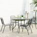 Conjunto de jardín Polea sillas + mesa Conjunto de jardín Polea sillas + mesa Antracita