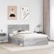 Estructura de cama matrimonial 143x200 Estructura de cama matrimonial 143x200 Gris