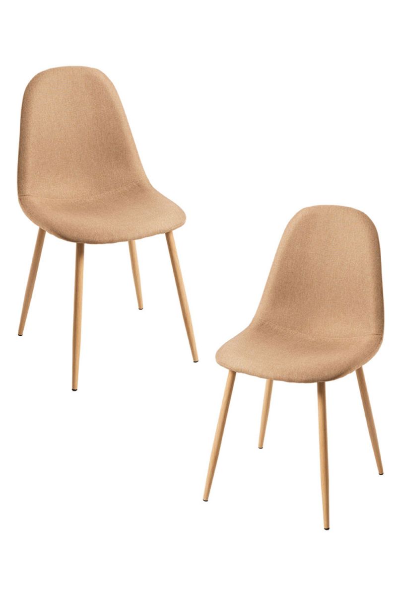 Pack 2 Sillas Teok Tela