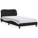 Estructura de cama individual para adultos Estructura de cama individual para adultos Blanco/ Negro