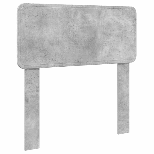 Estrutura de cama de solteiro para adultos Cinzento 90 x 190 cm Madeira processada