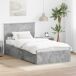Estructura de cama individual para adultos 101x210 Estructura de cama individual para adultos 101x210 Gris