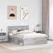 Estructura de cama matrimonial 143x200 Estructura de cama matrimonial 143x200 Gris