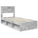 Estructura de cama simple para adultos 93x200 Estructura de cama simple para adultos 93x200 Gris