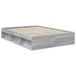 Estructura de cama matrimonial 143x196 Estructura de cama matrimonial 143x196 Gris