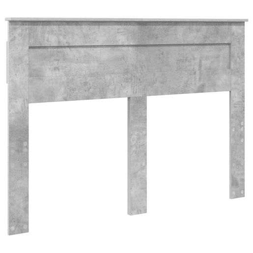 Estrutura de Cama de casal para adultos com cabeceira Concreto 140 x 190 cm