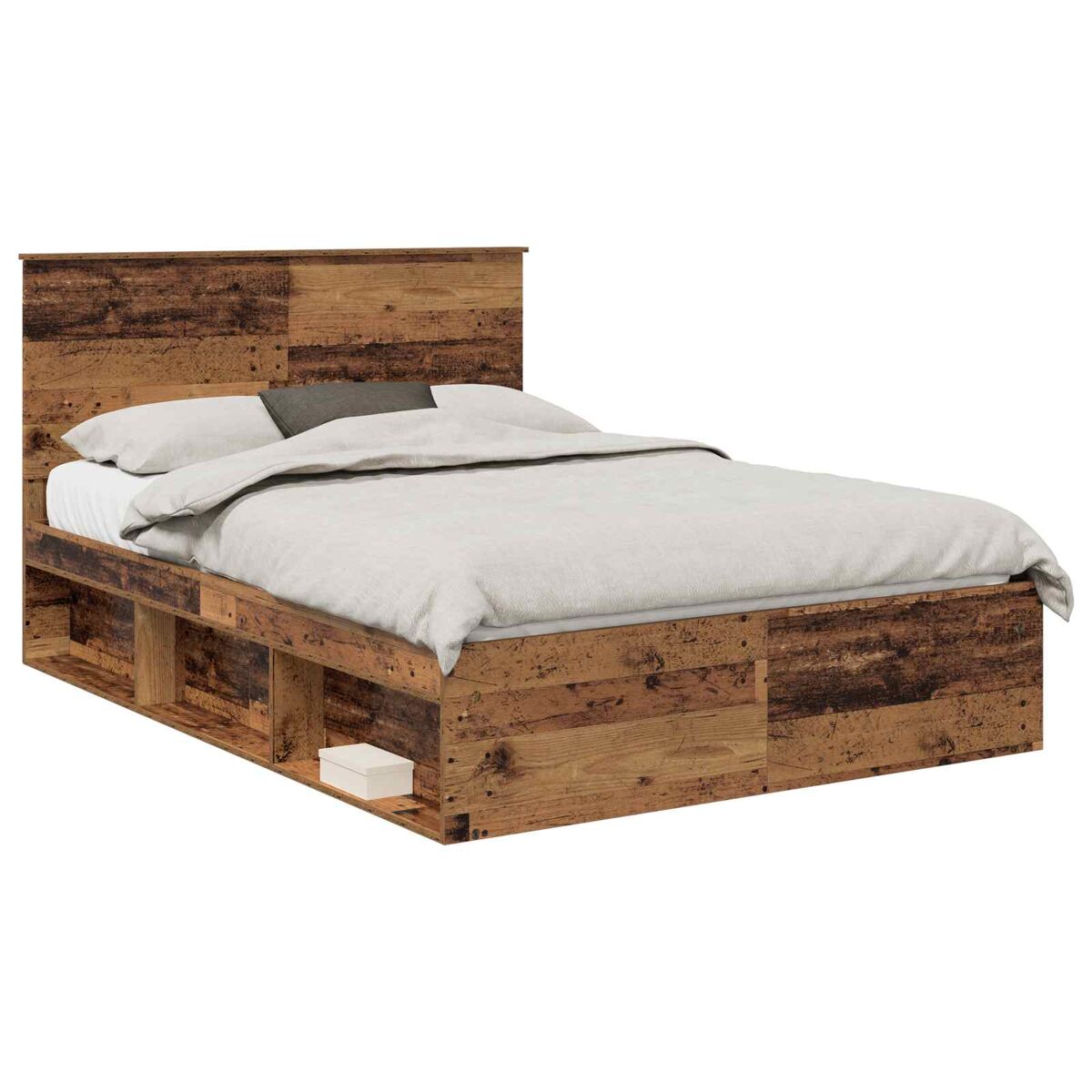 Estructura de cama matrimonial 143x200 Madera