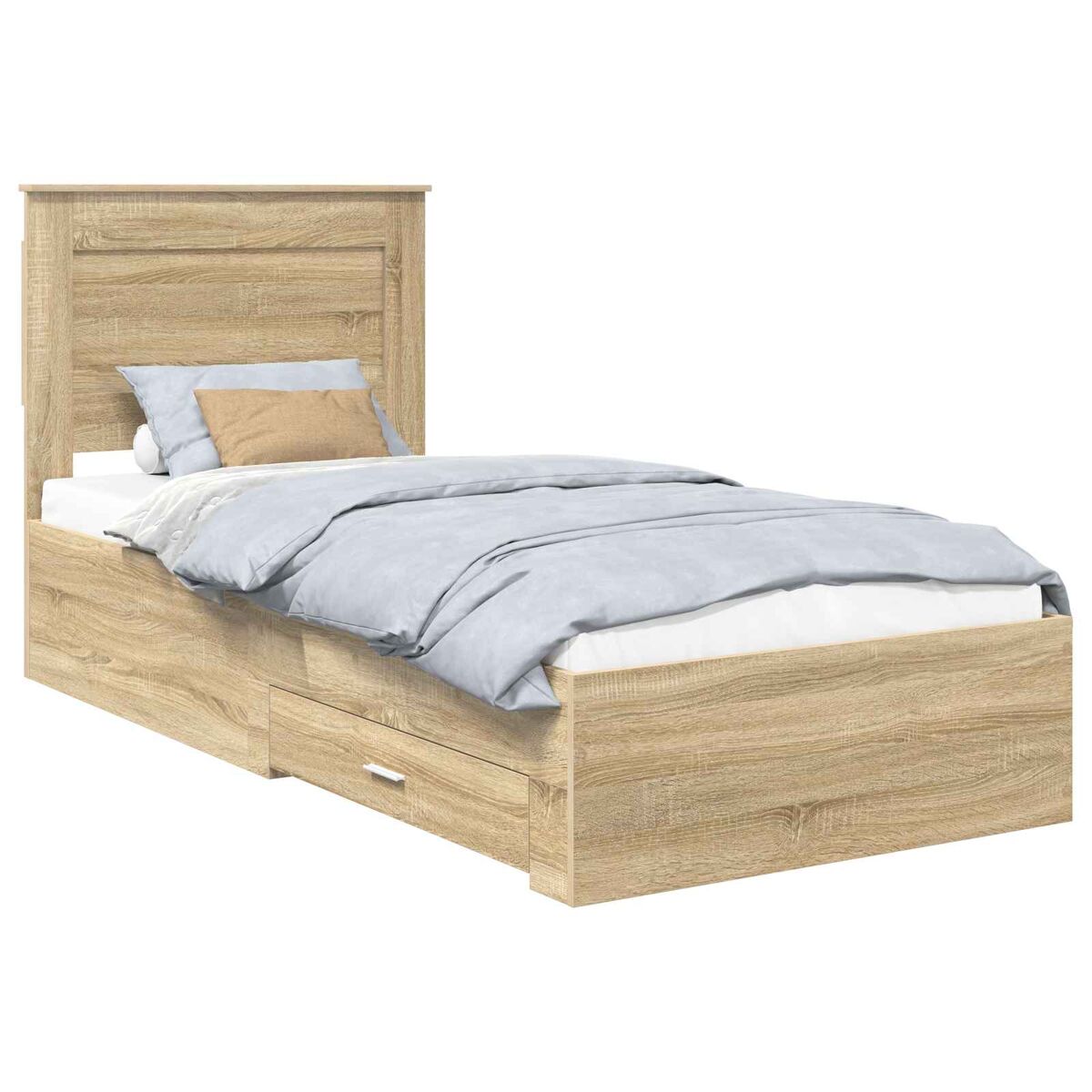 Estructura de cama individual para adultos 78x193